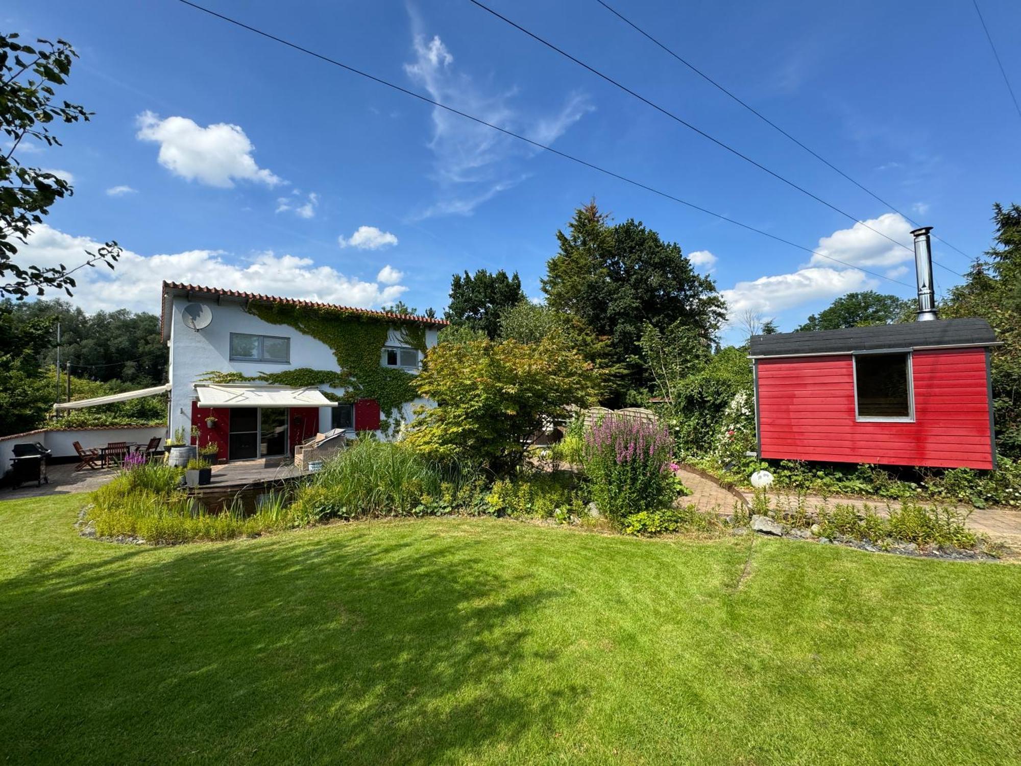 Luxurioeses Ferienhaus Am Ems Jade Kanal Sande Eksteriør bilde